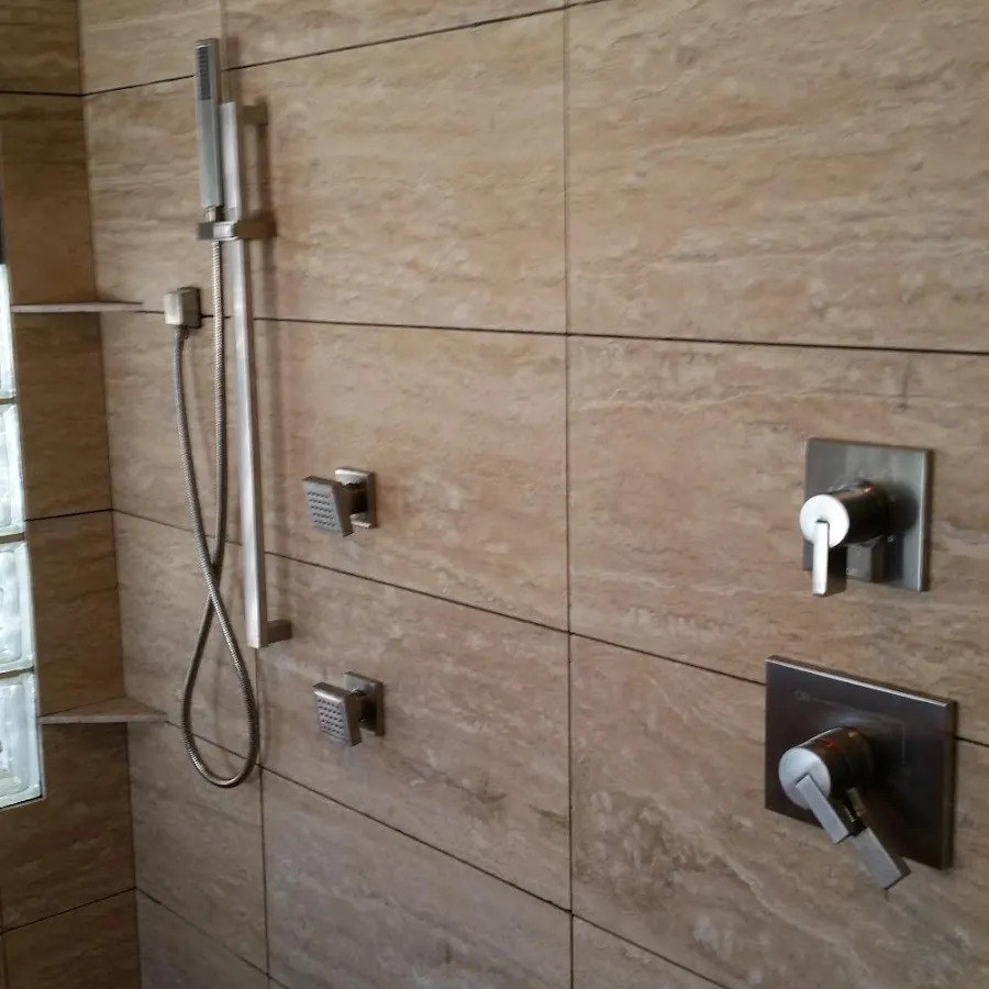 Shower fixture installation for Water Heater Replacement in Tabernacle